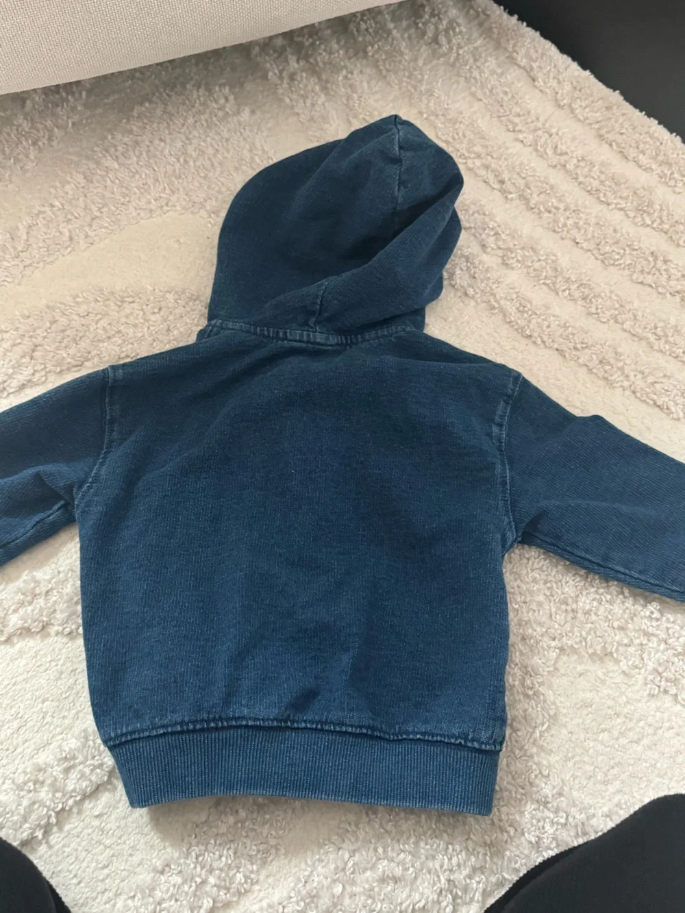 Kids' Blue Zip Hoodie Sweatshirt